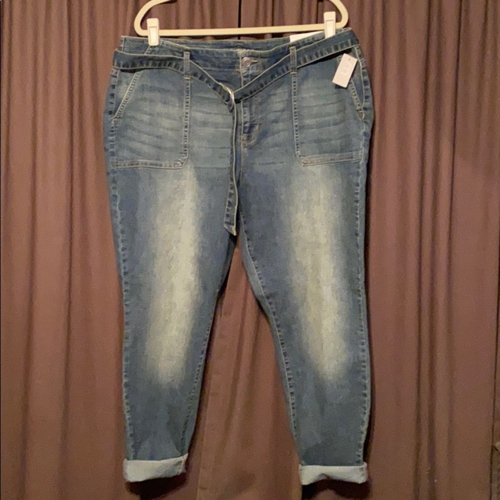 Maurices Jeggings Denim Flex High Rise 22W Reg